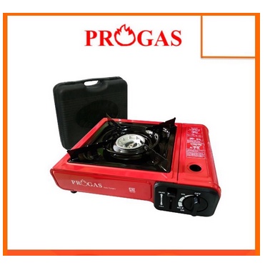 Kompor Portable Progas 2in1 - Kompor 1 Tungku Progas - Kompor Progas - Kompor Portable 2in1 - Kompor Portabel - Kompor Gas