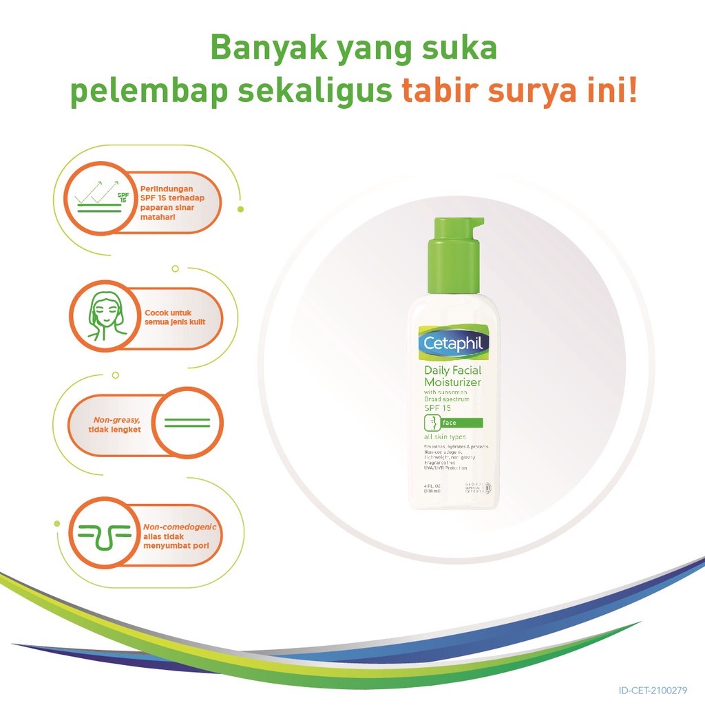 CETAPHIL DAILY FACIAL SPF15 118ML