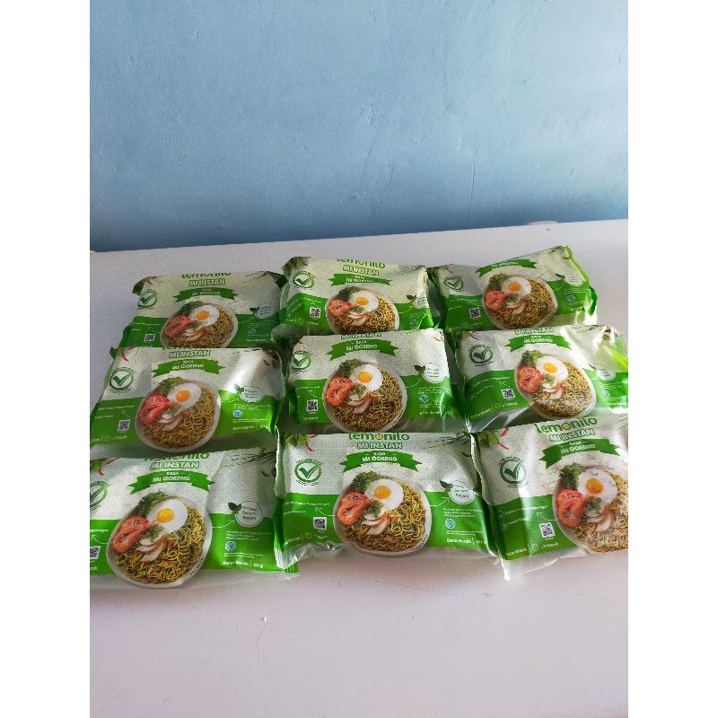 MIE LEMONILO MIE GORENG SEHAT BERAT BERSIH 80G