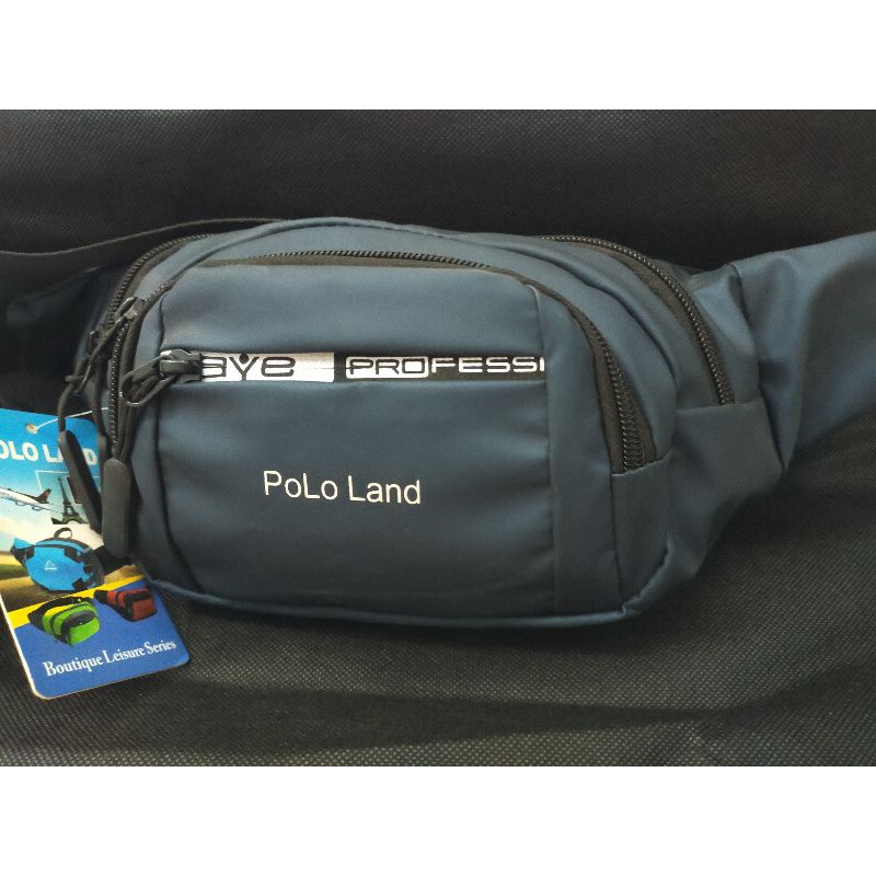 TAS PINGGANG PRIA merek POLO LAND