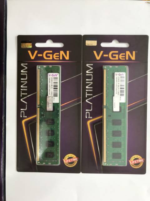 DDR3 8GB PC-12800 / 1600MHz V-GeN Platinum Longdimm RAM Vgen