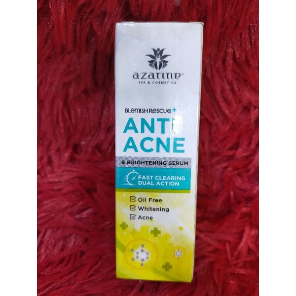 Azarin Anti Acne & Brightening Serum Anti Jerawat Azarin Serum