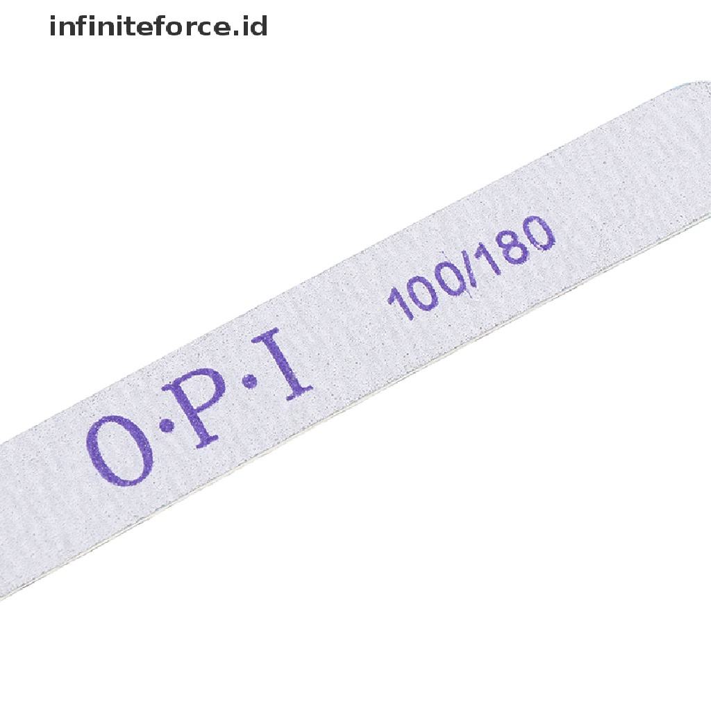 Infiniteforce.id 10Pcs Kikir Kuku Dua Sisi Bahan Kayu Tebal