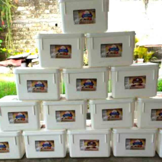 Box Bekas Es Krim Campina 8 Liter / Toples Es Krim Campina Kotak