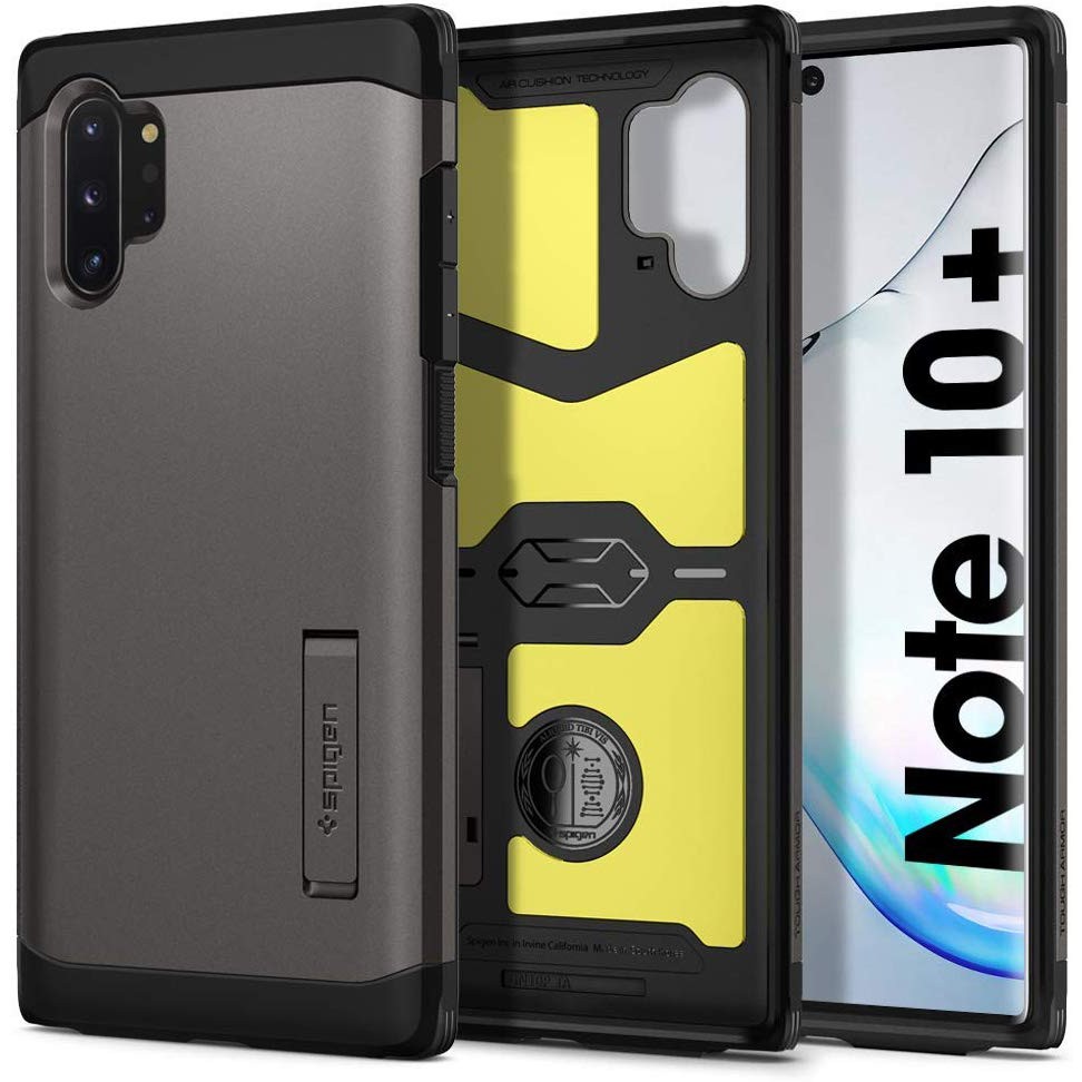 

Case Samsung Galaxy Note 10 Plus 5G / Note 10 Spigen Tough Armor Anti Shock Hardcase Casing