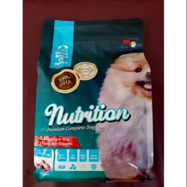 Nutrition dog puppy &amp; small breed 1,36kg
