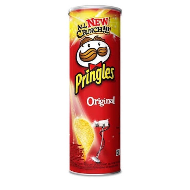 Jual Pringles Original / Chesee / BBQ / Hot n Spicy 107 Gram / FREE ...