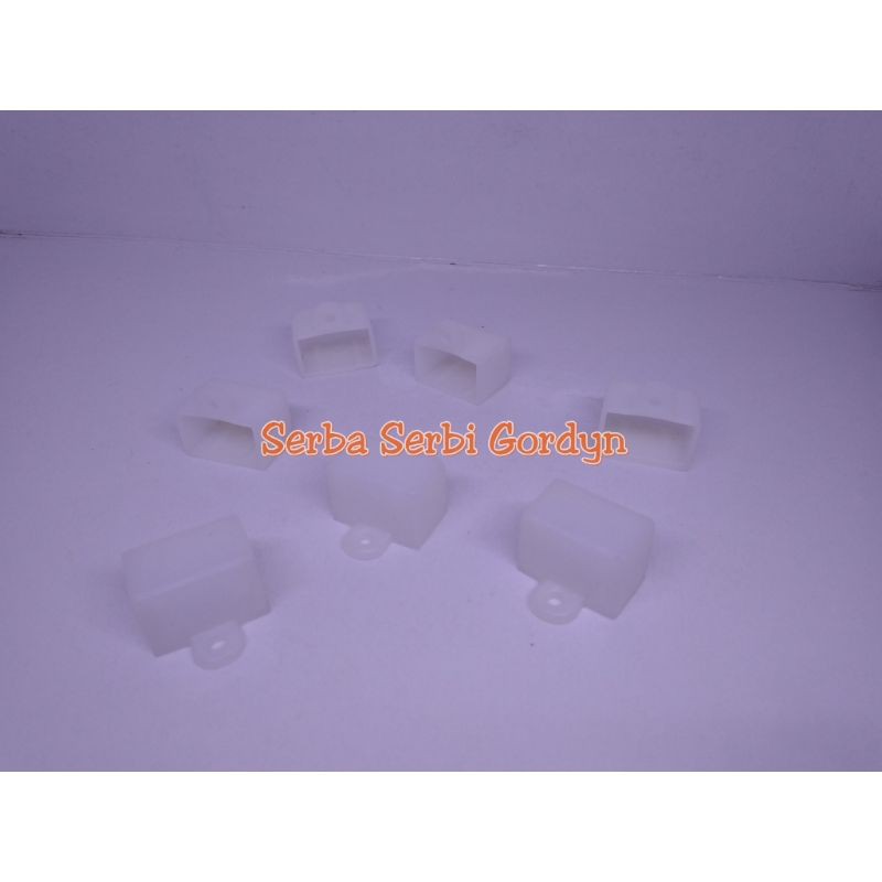 Tutup / End Cup Plastik Banci Gorden Kotak