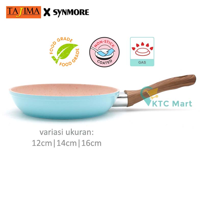 KTCmart - Granite Frypan Mini Anti lengket Marble | Premium Cookware | Penggorengan