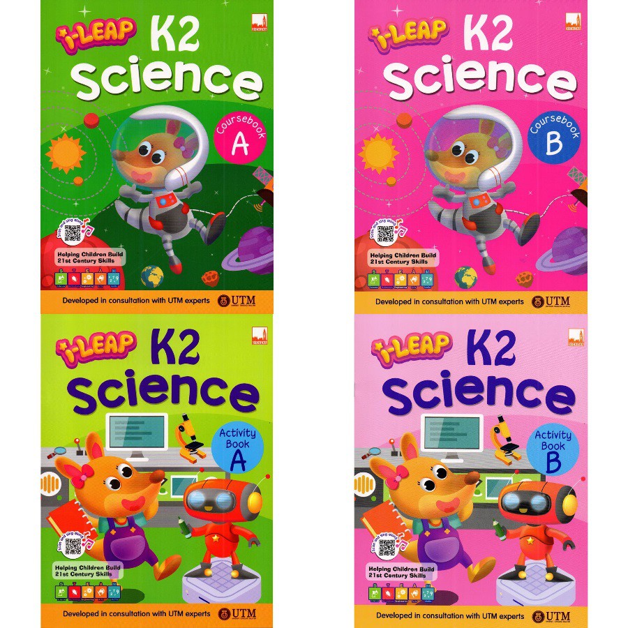 ILEAP / I LEAP K2 SCIENCE COURSEBOOK - ACTIVITYBOOK