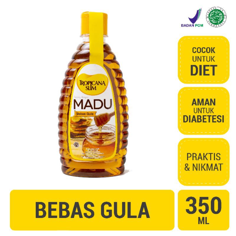 Madu Tropikana slim bebas gula 350ml