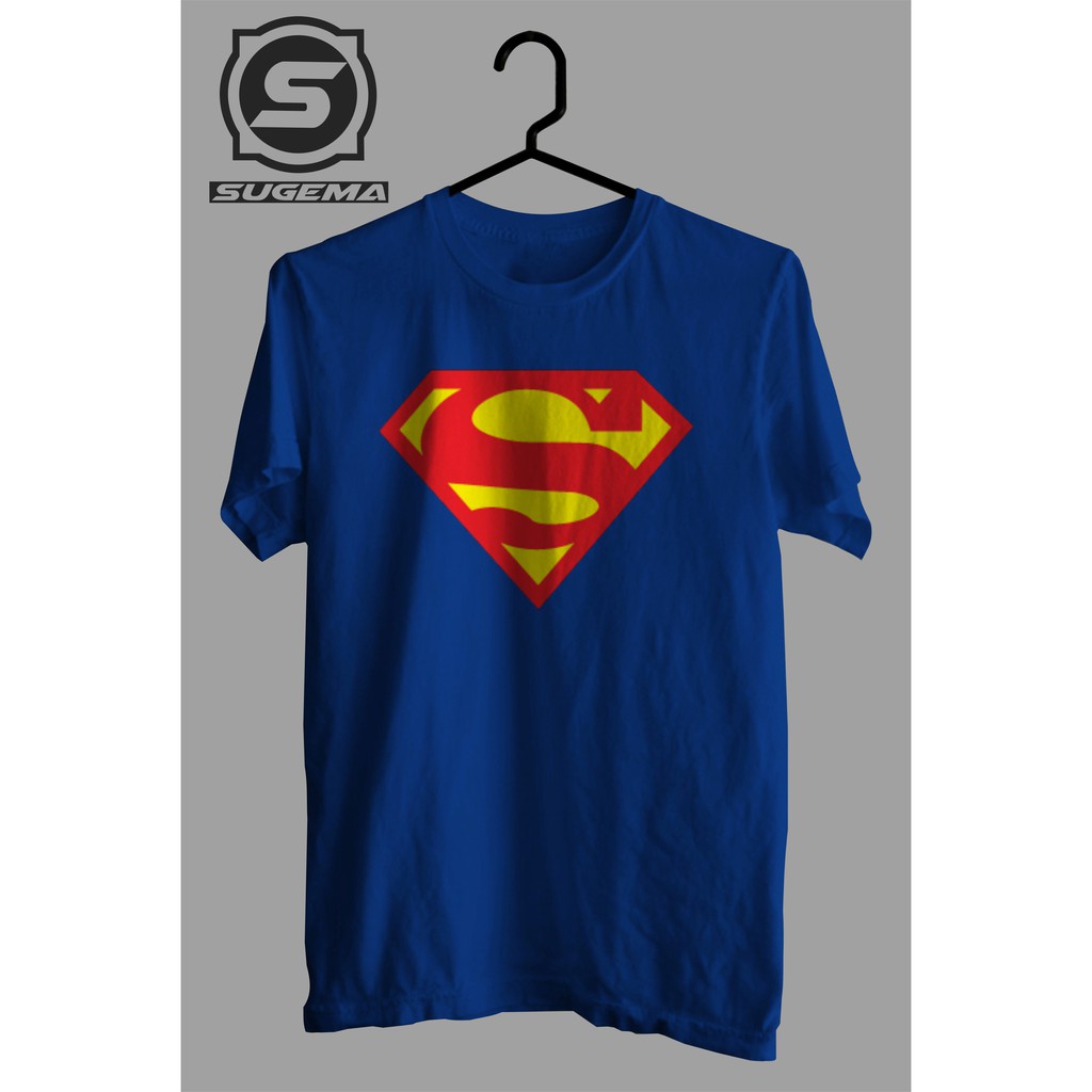  Kaos  Baju  Tshirt Superman 01 Shopee Indonesia