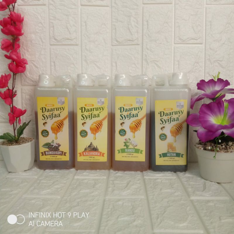 

Madu Murni Madu Asli Daarusy Syifaa' grade B berat 1000 gr