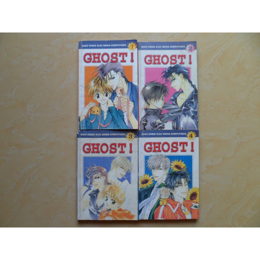 Komik Ghost  1-4 Tamat ( Genre Yaoi )
