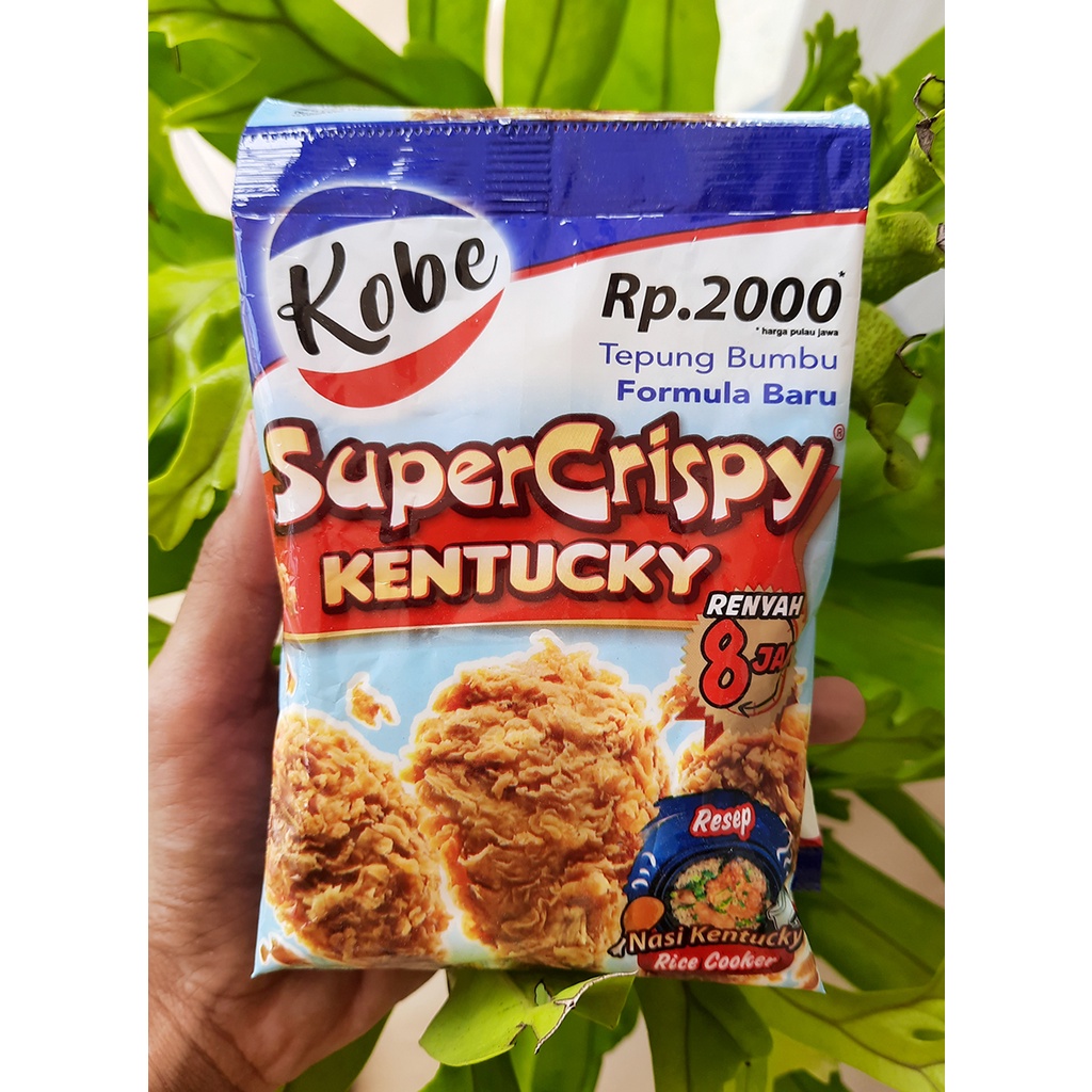 

SS186 Kobe Tepung Bumbu Super Crispy Kentucky 70g x10pcs (1renteng)