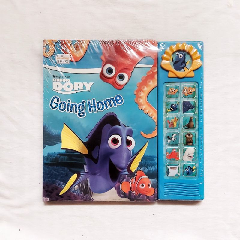 Buku Anak Import BBW Disney Pixar Finding Dory- Going Home - Sound Book