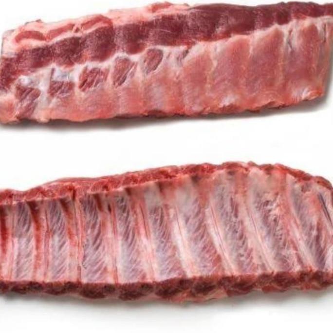 

US BABY BACK RIBS PORK FULL SLAB - IGA BABI SUPER SPESIAL -/+ 700GR::. - 700GR