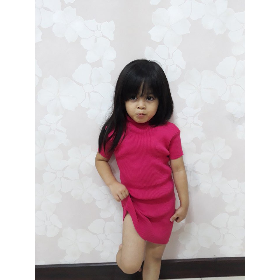 MEDINA DRESS Rajut  Anak Perempuan PREMIUM KALILA DRESS