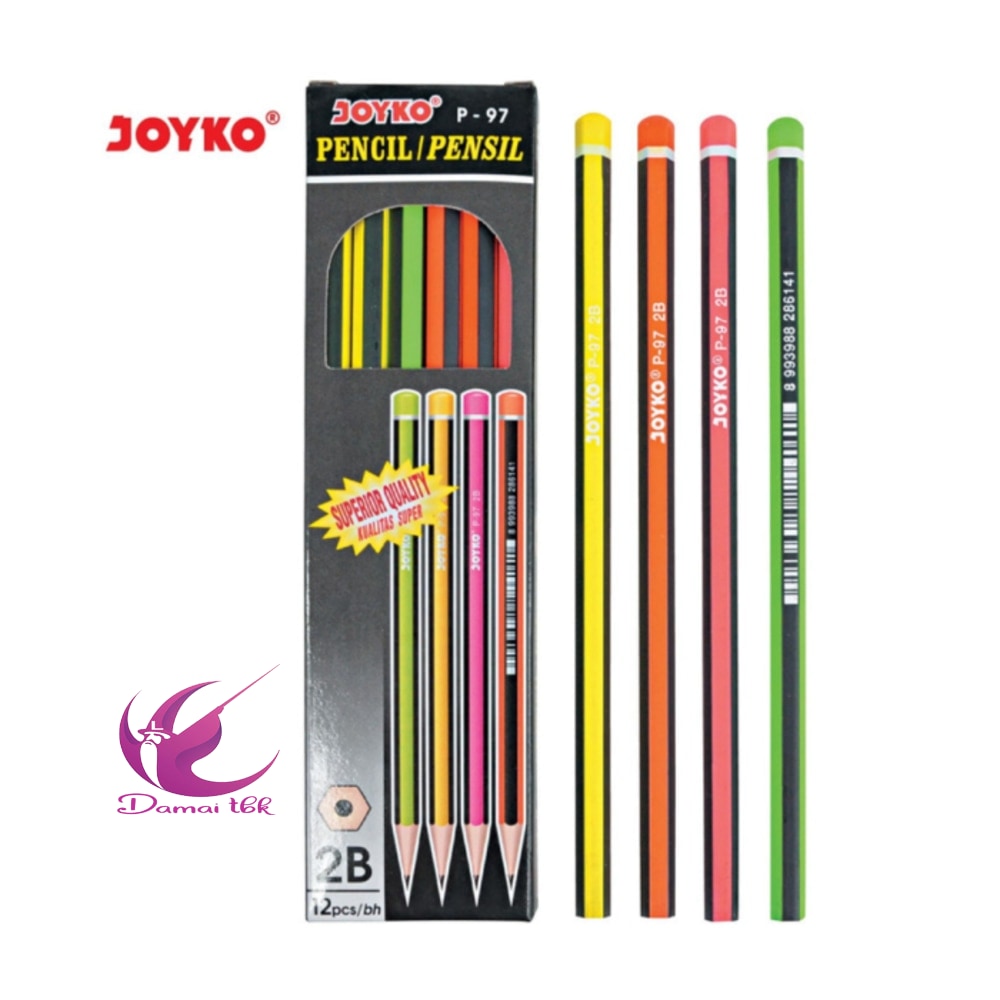 

Pencil Pensil Joyko P-97 2B 1 BOX 12 PCS