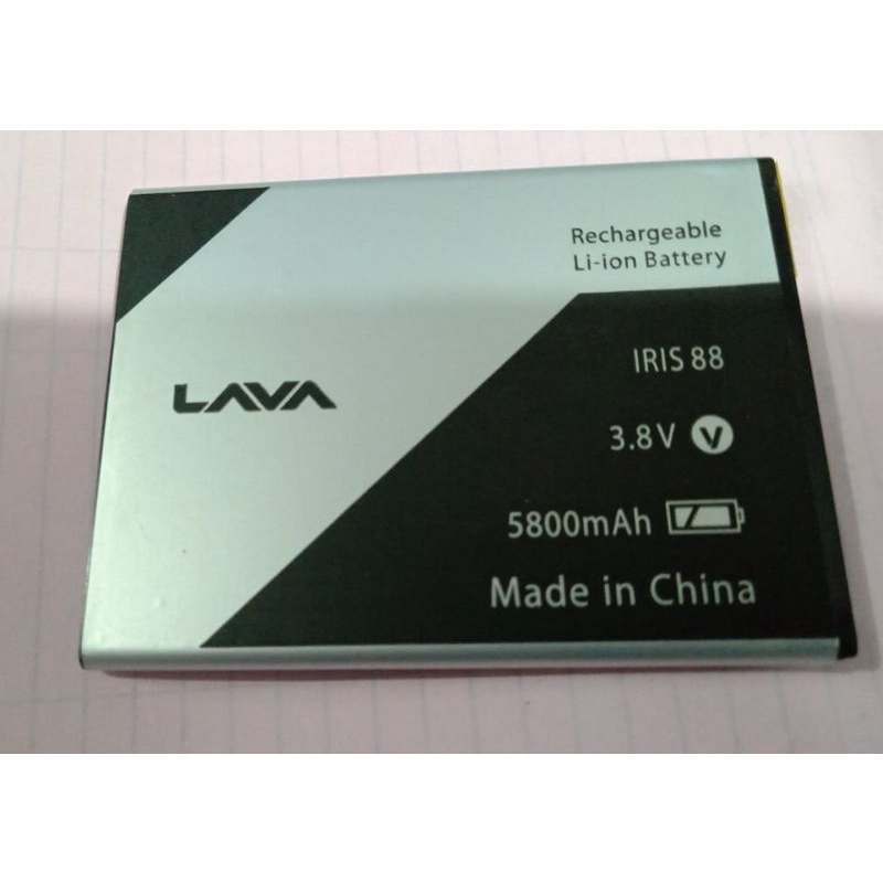 Batre baterai Lava Iris 88 Original