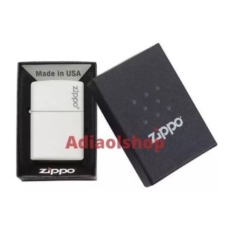 PAKET LENGKAP - KOREK API ZIPPO MATTE OUTIH MATTE LOGO + MINYAK + BATU SUMBU + KARET ZIPPO