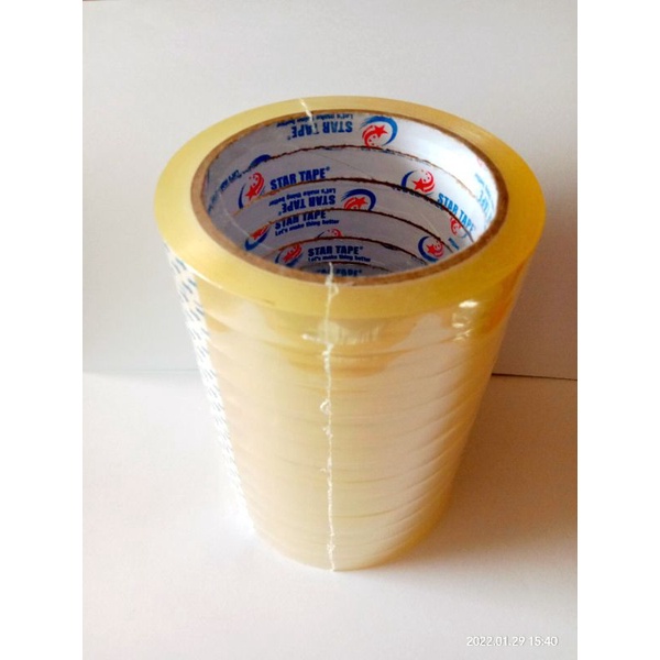 

isolasi star tape 12 mm x 60 yard-12 pcs