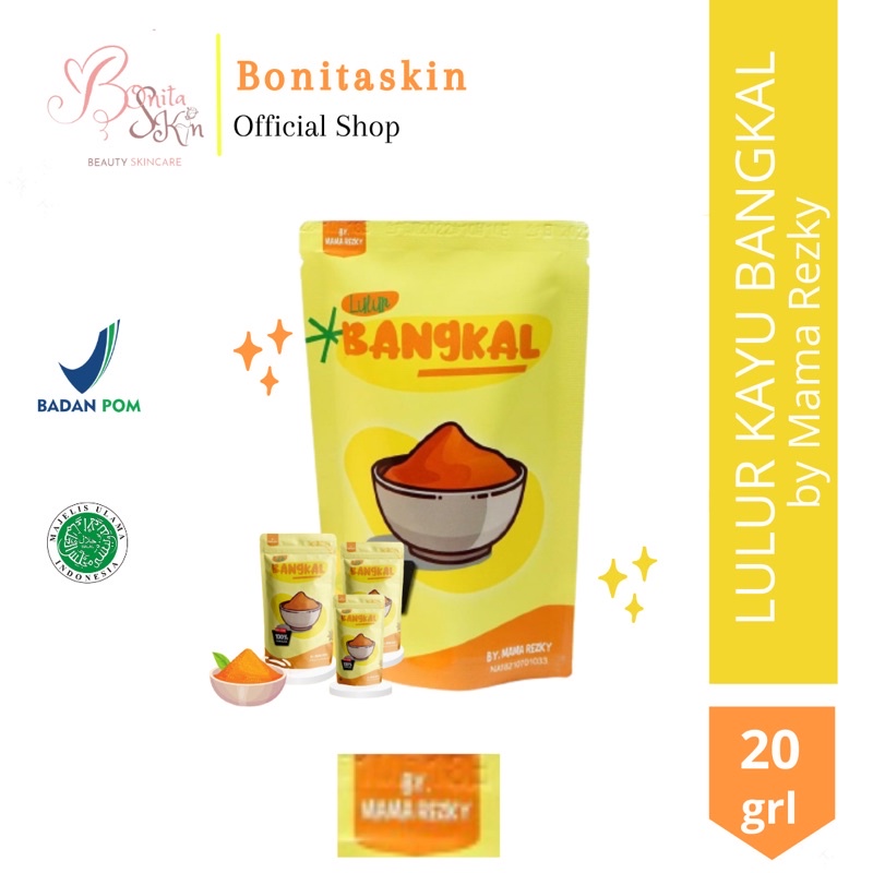 Jual Bpom Lulur Kayu Bangkal Mama Rezky Lulur Rempah Gr Shopee