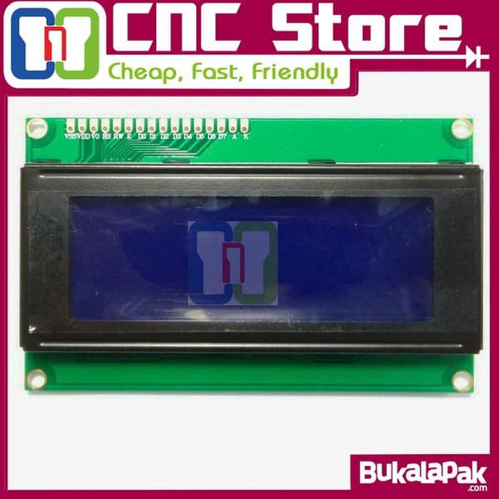 Lcd Character 20x4 2004 5v Blue Backlight Module