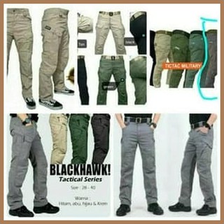  CELANA  TAKTIKAL PANJANG BLACKHAWK HITAM 30 Shopee 