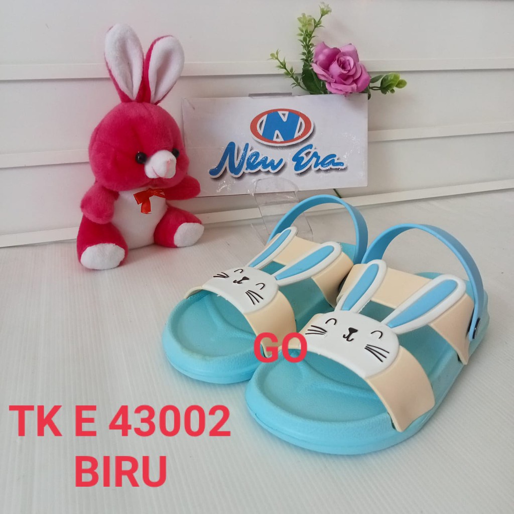 sogo NEW ERA TK E 43002 Sandal Selop Kelinci Anak Perempuan Sendal Karet Anak Anti Slip Original