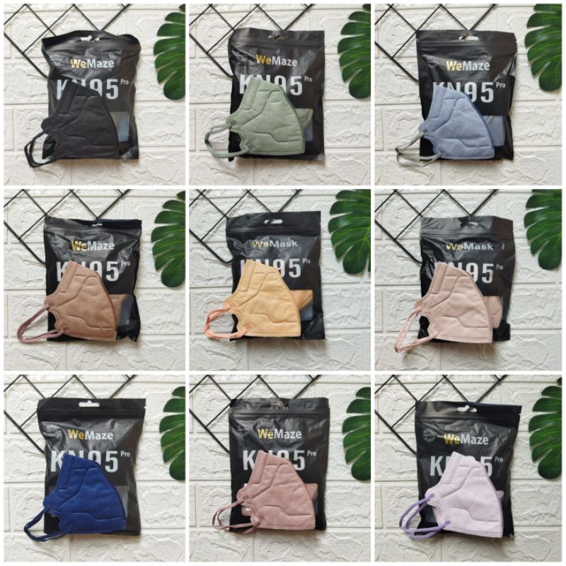Masker KN95 Pro Wemask KN 95 Wemaze Ecer