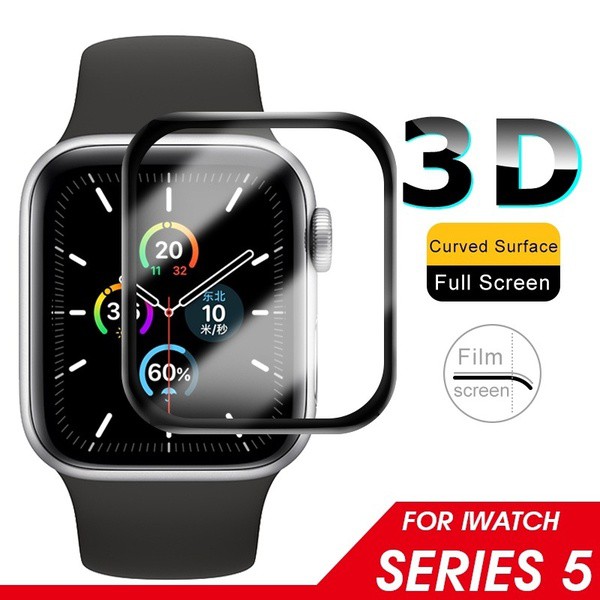 iWatch Tempered Glass Watch 3D Smartwatch Jam Tangan Pinter Screen Guard Protective iwo