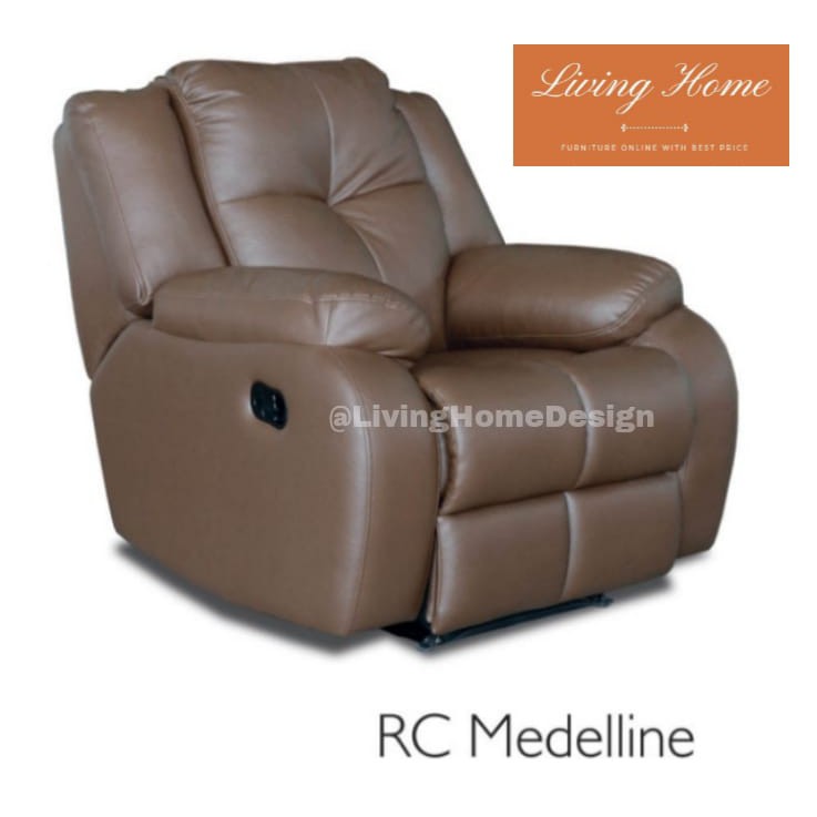 Sofa Modis Type RC Medelline Manual Recliner Kursi Malas Tamu Bos Santai Releks