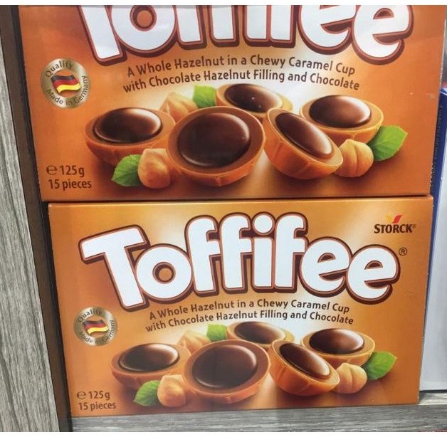 

Chocolate caramel Toffifee set 2 boxes