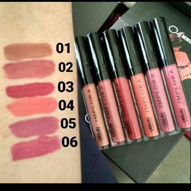 No Warna Lipstik Implora