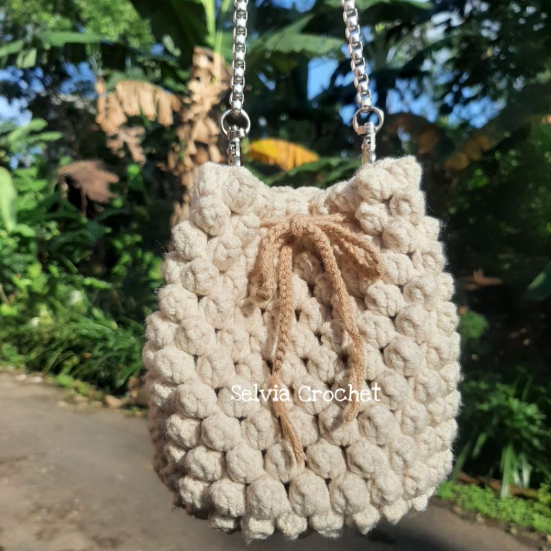 TAS MINI RAJUT/TAS SELEMPANG