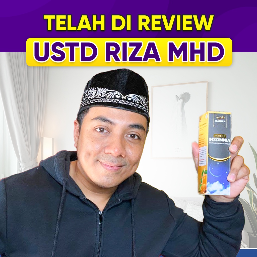 Madu Insomnia Qahira Madu Membantu Tidur Tenang Madu Susah Tidur Obat Tidur Herbal Original