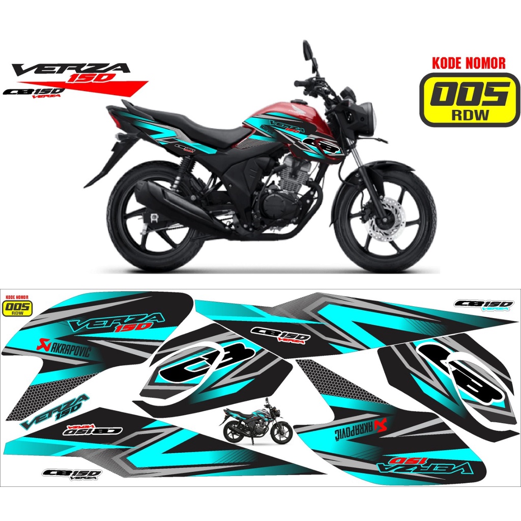 striping cb 150 verza / decal cb 150 verza / variasi cb 150 verza