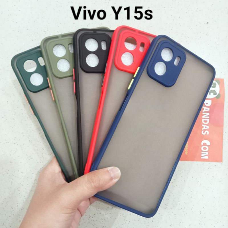 Case Vivo Y15s My Choice original + Ring Kamera / Pelindung Kamera (PC)