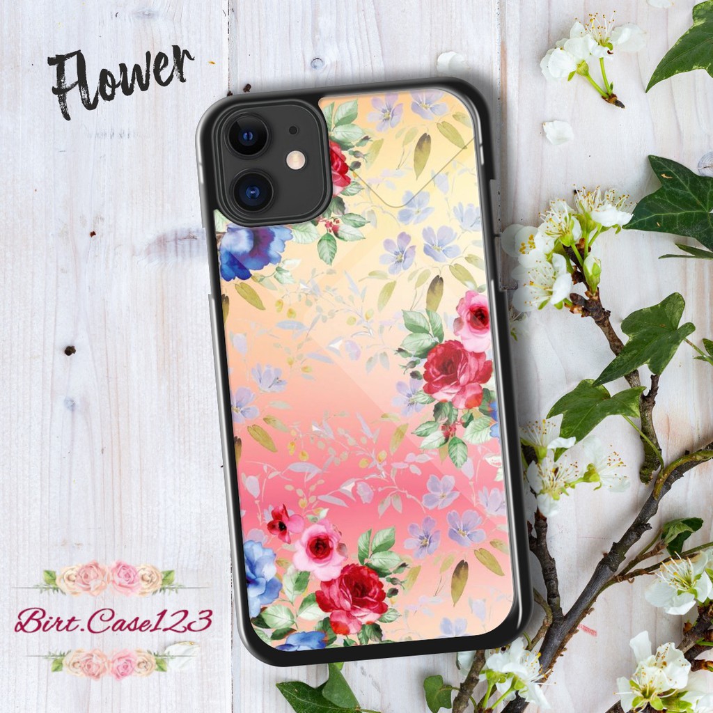 Hardcase 2D glossy FLOWER SAMSUNG A21 A21S A40 A50 A30S A50S A51 M40S A60 A70 A70S A81 M10 BC2187