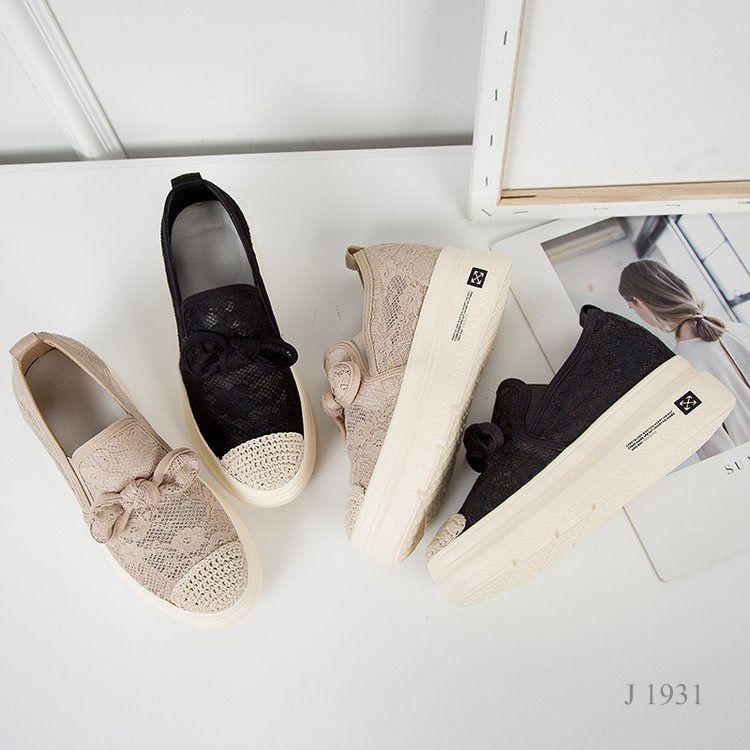 SEPATU WANITA WEDGES SHOES PITA BROKAT ANTEA 1931