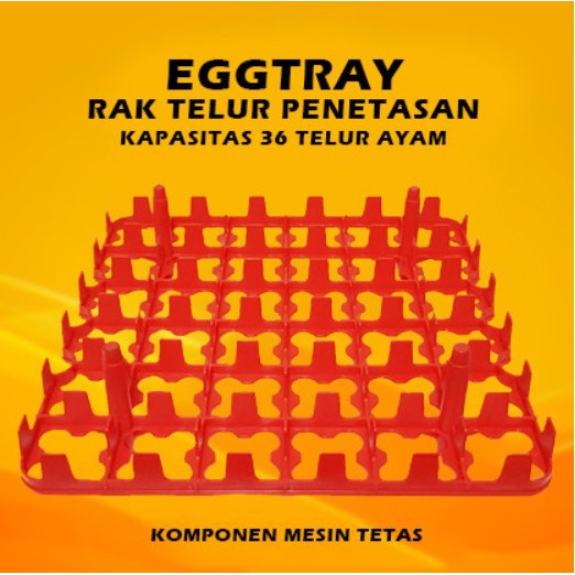 Rak Telur Mesin Tetas / Eggtray kap. 36 untuk Mesin Tetas