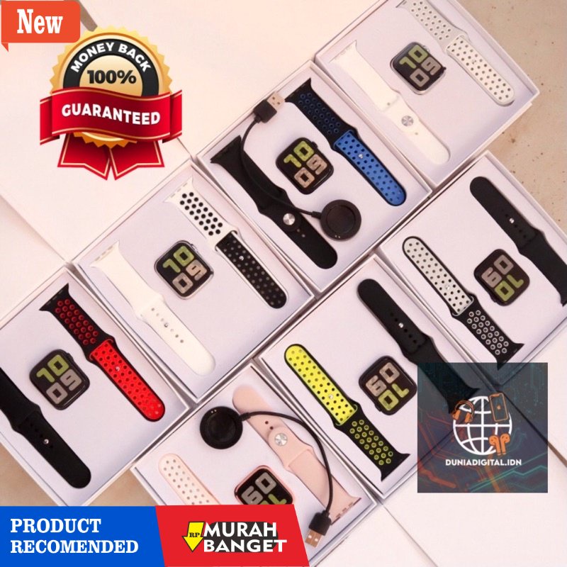 Jam digital wanita terbaik- GARANSISmart Watch T500/ T55 ORIGINAL Double Strap Jam Pintar ,bisa telf