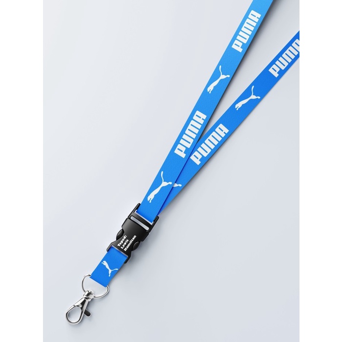 

Lanyard Logo Puma Sporty Satuan Custom Dua Sisi