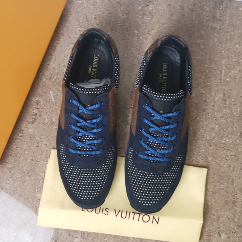 lou is vuitton sneakers sepatu pria mirror quality shoes lv cowok terbaru branded