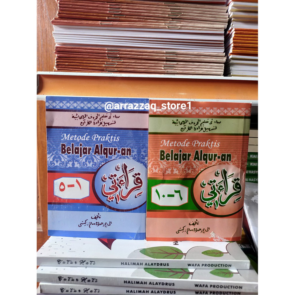 Buku Qiroati Bendel 2 Jilid lengkap - Metode Praktis Belajar Al-Quran Qiraati