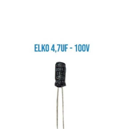 ELKO KAPASITOR 4,7UF - 100V