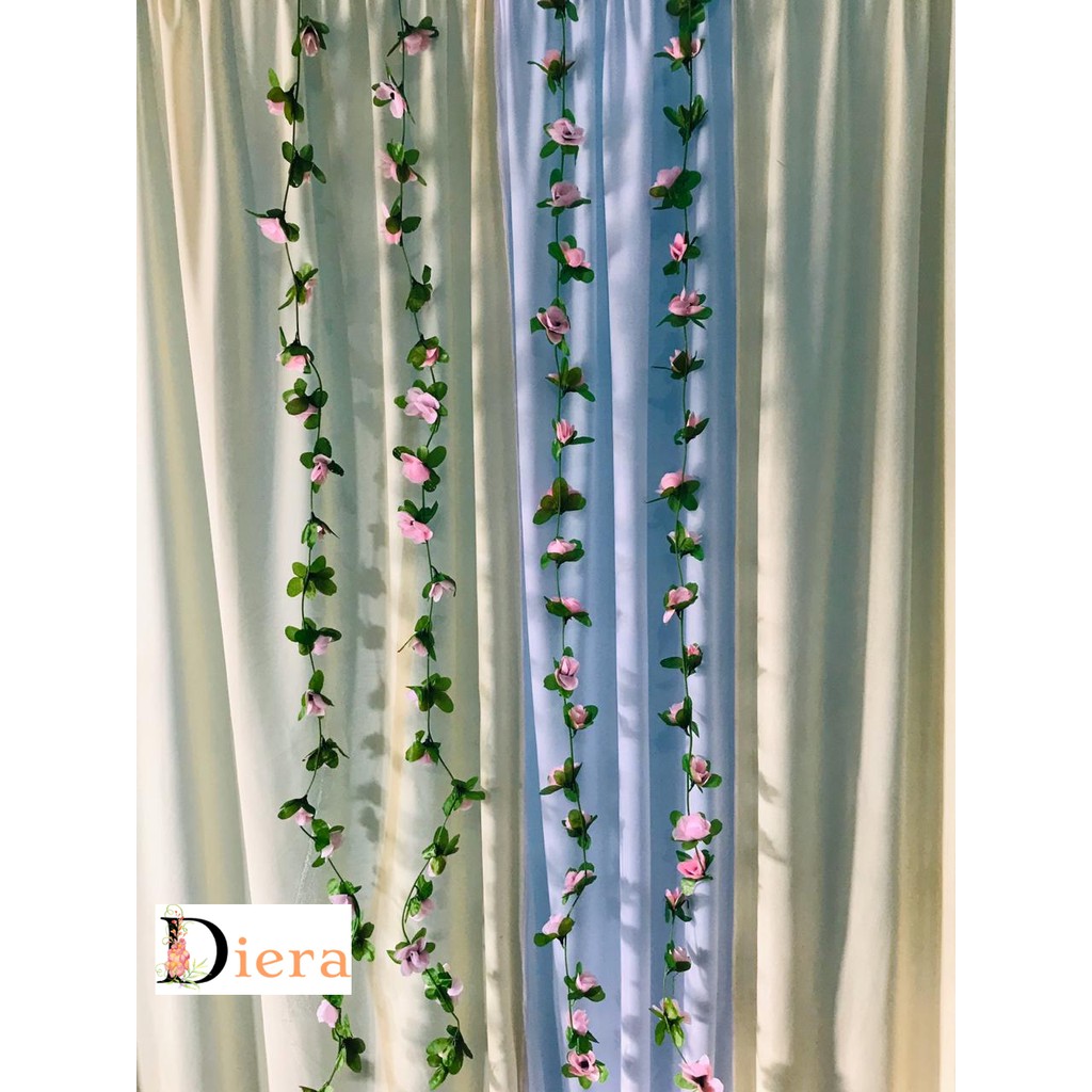 Bunga mawar rambat kecil / bunga rambat / bunga artificial-3