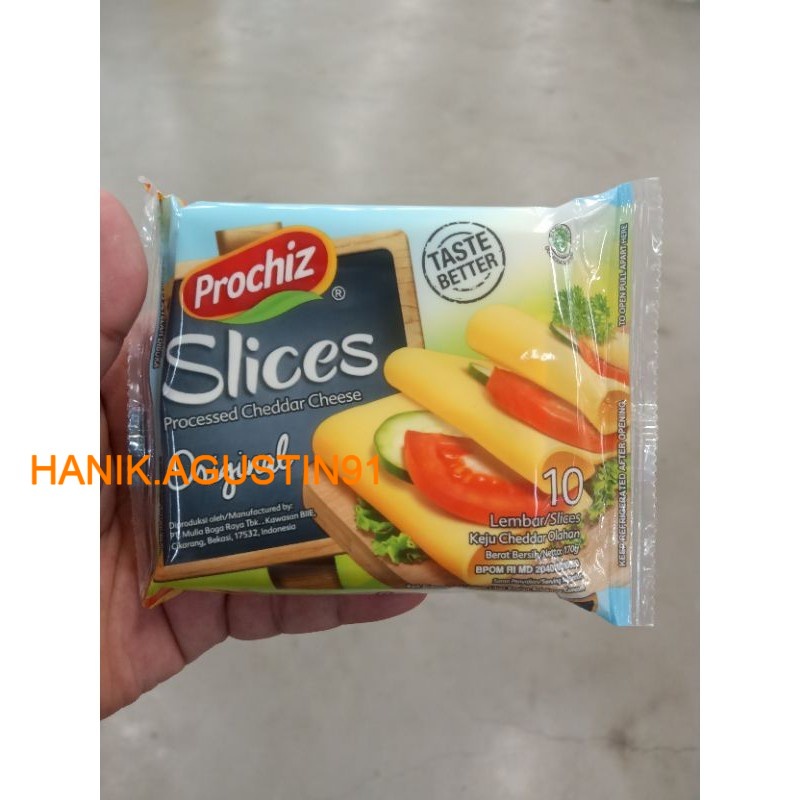 

PROCHIZ Keju Slice 10'S 170Gr