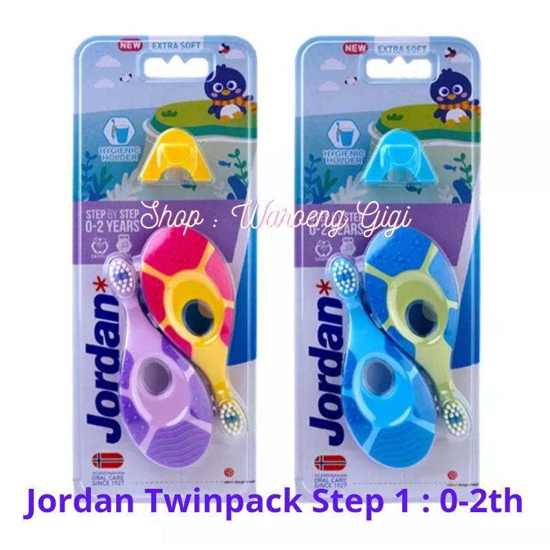 Sikat Gigi Anak Jordan Kids Toothbrush Step 123 1 2 3